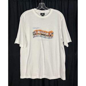 H&M Coupe Standard Hawaii Graphic Tee Shirt Men's‎ L Short Sleeve